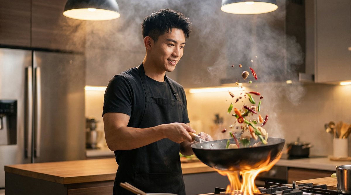 国产主播美食视频教程